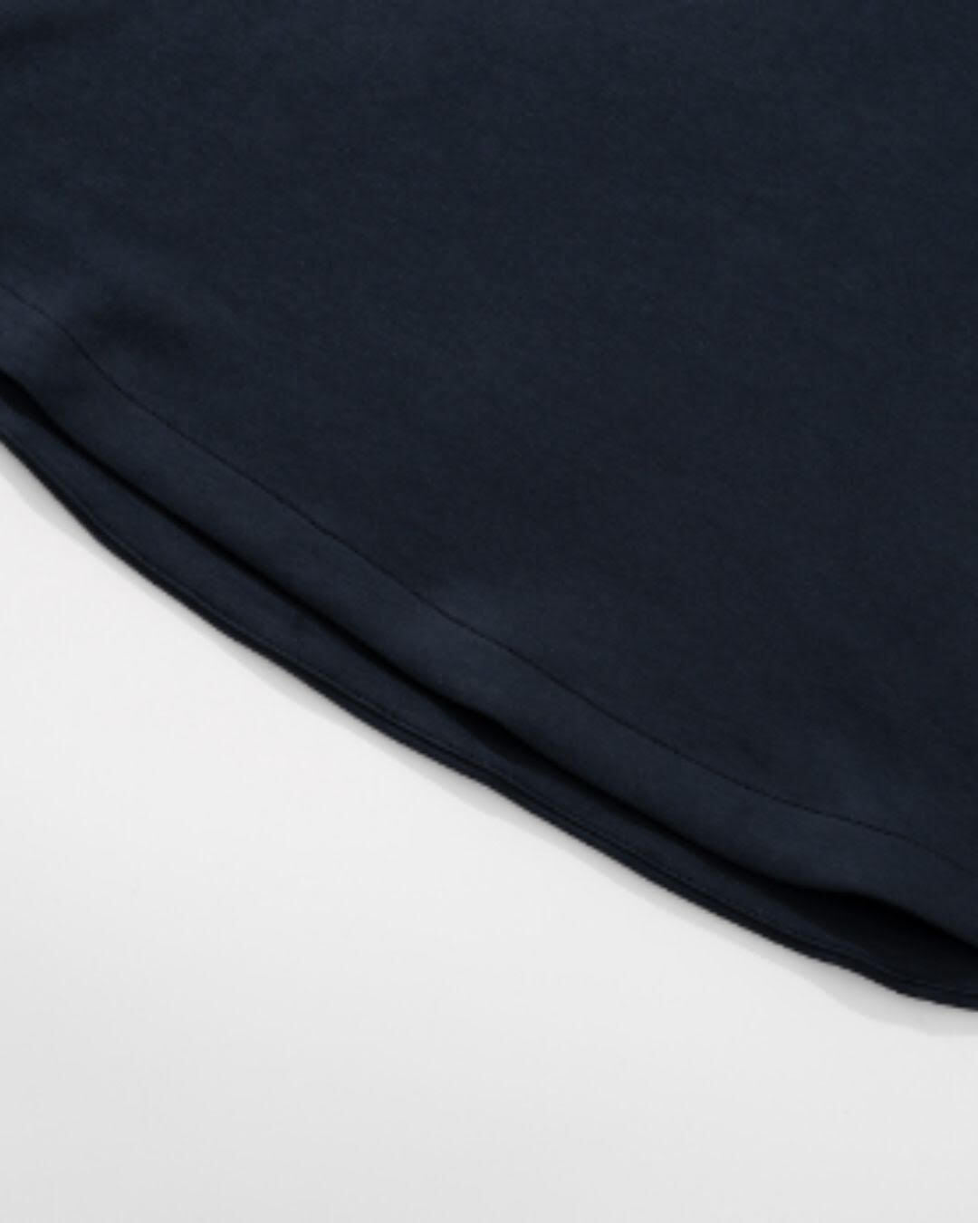 【URBANEST】ラウンドヘムクルーネック半袖Tシャツ 4color UN0082