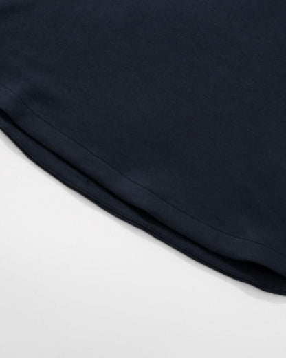 【URBANEST】ラウンドヘムクルーネック半袖Tシャツ 4color UN0082