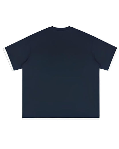 【URBANEST】【1着￥5490】【お得なSET商品】フェイクレイヤードクルーネックTシャツ 5color UN0071