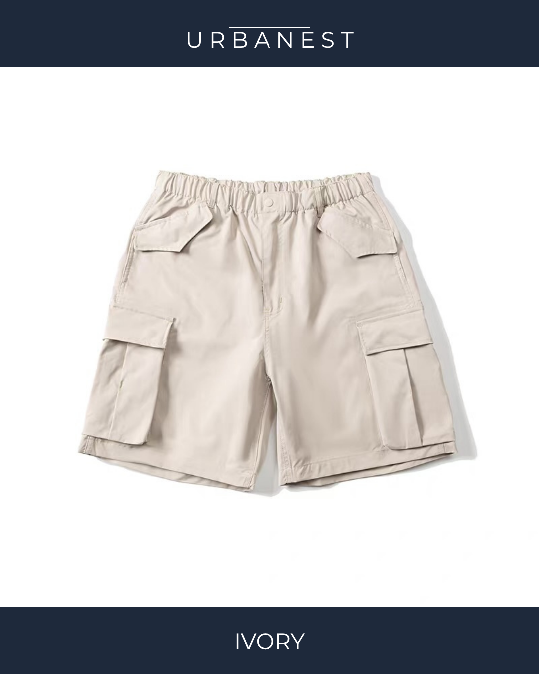 【URBANEST】マルチポケットカーゴショートパンツ 3color UN0031