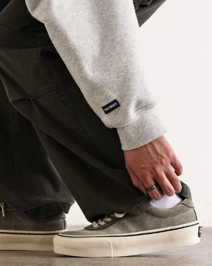 【URBANEST】スエード調ローカット厚底スニーカー UN0064