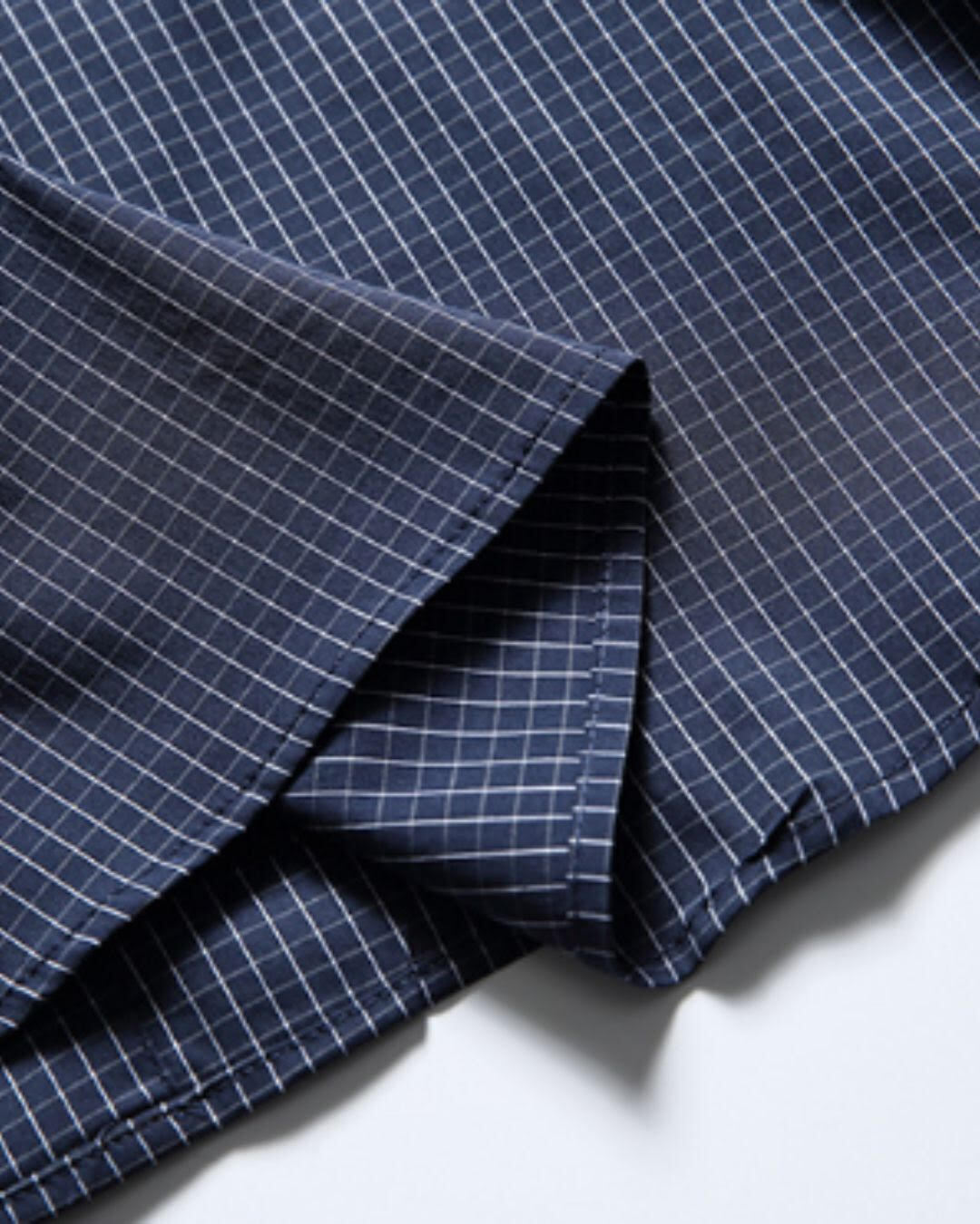 【URBANEST】リラックスフィット格子柄半袖シャツ 2color UN0093