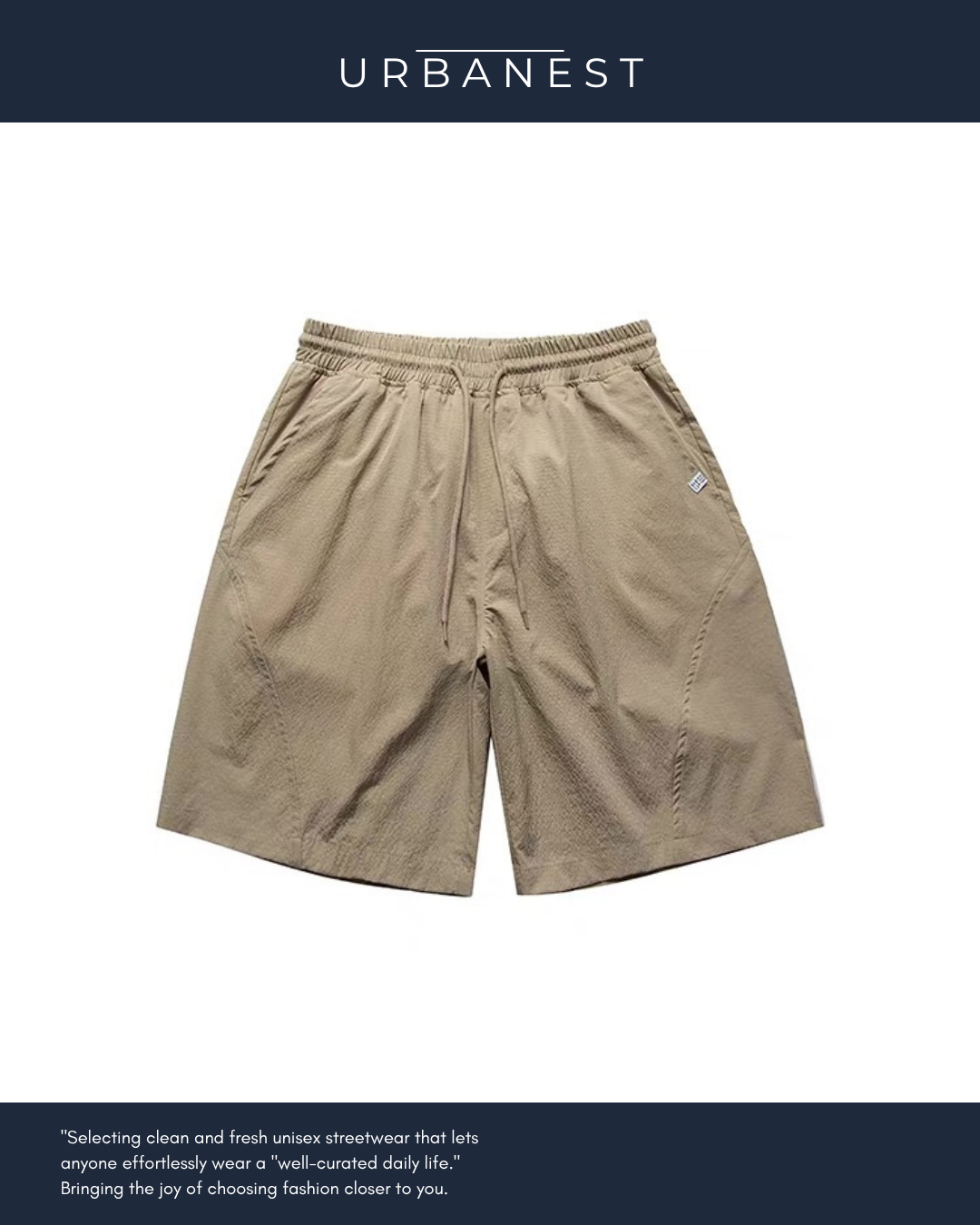 【URBANEST】リップストップイージーショートパンツ 3color UN0027