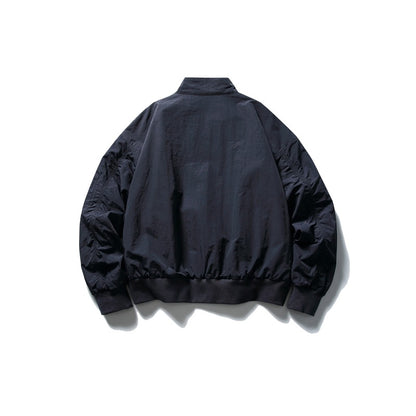 【URBANEST】stand collar flight zip jacket 2color 【UN0244】