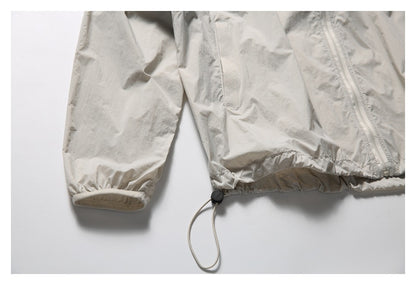 【URBANEST】lightweight hooded nylon jacket 2color 【UN0228】