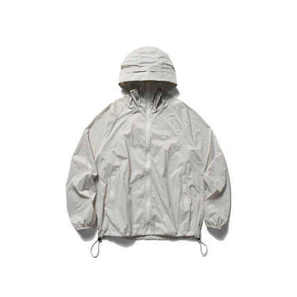 【URBANEST】lightweight hooded nylon jacket 2color 【UN0228】