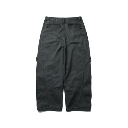 【URBANEST】wide silhouette 3D cargo pants 3color 【UN0240】
