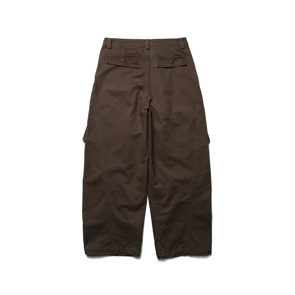 【URBANEST】wide silhouette 3D cargo pants 3color 【UN0240】