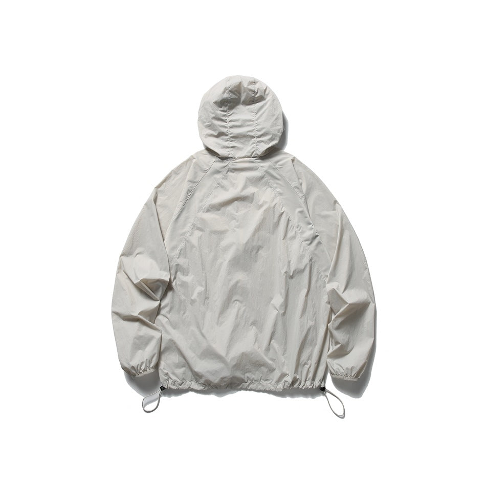 【URBANEST】lightweight hooded nylon jacket 2color 【UN0228】