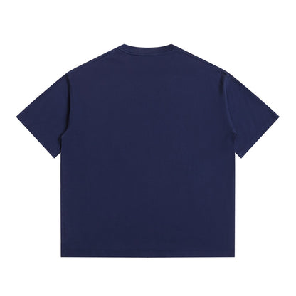 【URBANEST】chest text print casual t-shirt 5color 【UN0197】