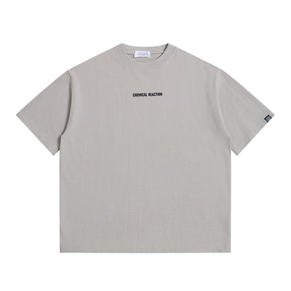【URBANEST】chest text print casual t-shirt 5color 【UN0197】