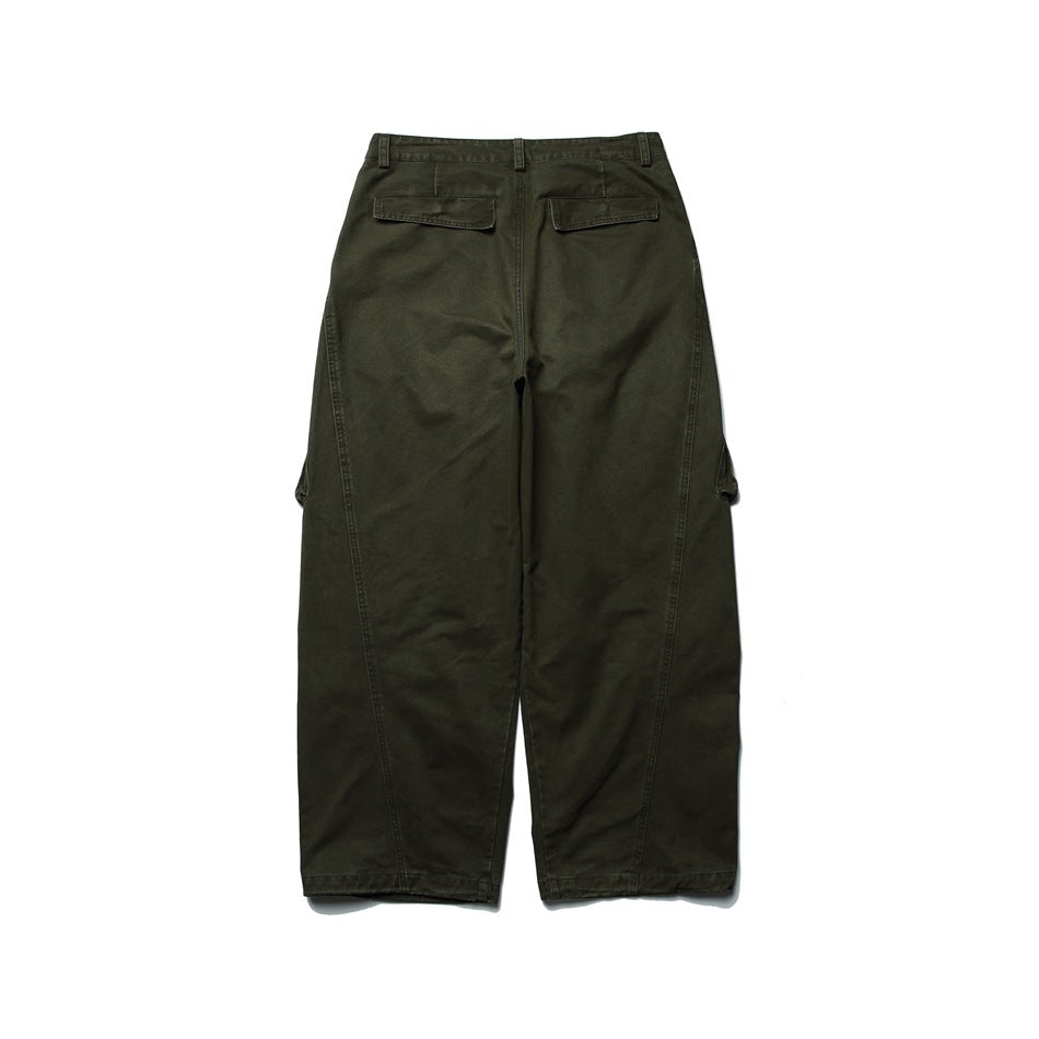 【URBANEST】wide silhouette 3D cargo pants 3color 【UN0240】