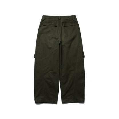【URBANEST】wide silhouette 3D cargo pants 3color 【UN0240】