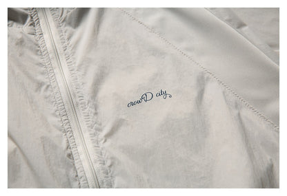 【URBANEST】lightweight hooded nylon jacket 2color 【UN0228】