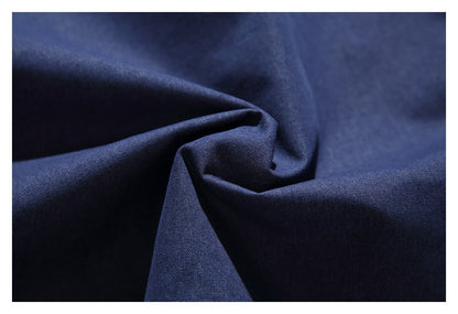 【URBANEST】contrast pocket denim long sleeve shirt 1color 【UN0217】