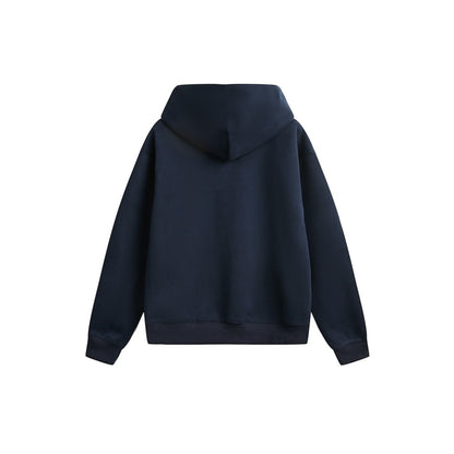【URBANEST】small text printed loose pullover hoodie 2color 【UN0234】