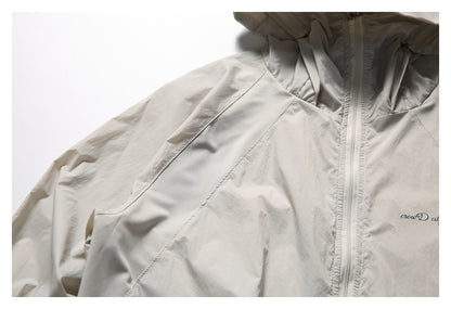 【URBANEST】lightweight hooded nylon jacket 2color 【UN0228】