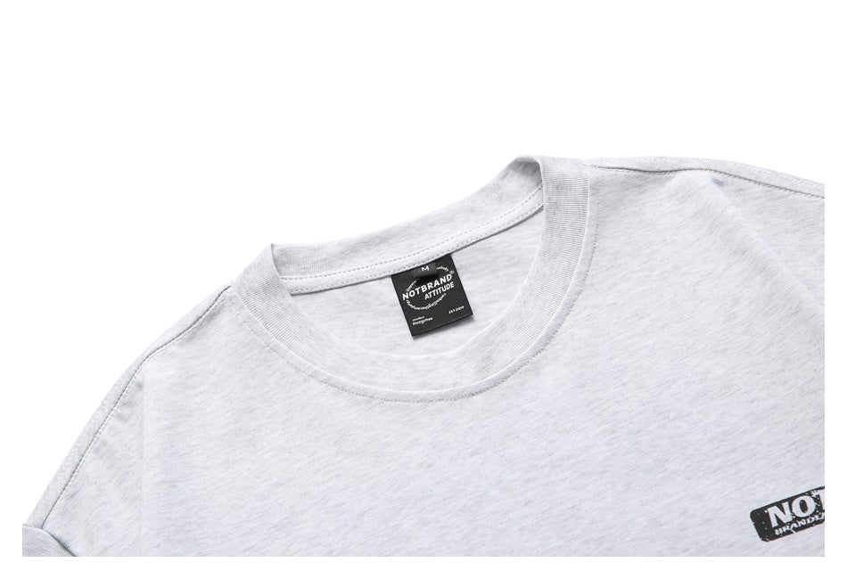 【URBANEST】バックプリントオーバーサイズクルーネックTシャツ 1color 【UN0183】