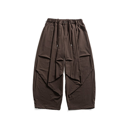 【URBANEST】draped wide leg easy pants 3color 【UN0219】