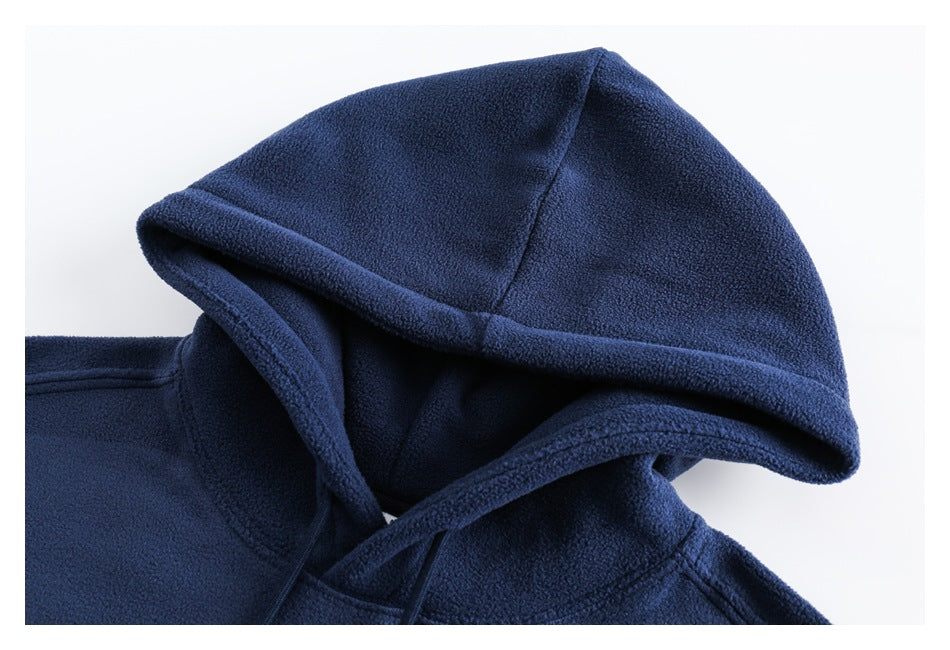 【URBANEST】letter printed fleece pullover hoodie 1color 【UN0229】