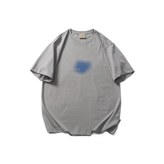 【URBANEST】ニュアンスブラープリントクルーネックTシャツ 1color 【UN0185】