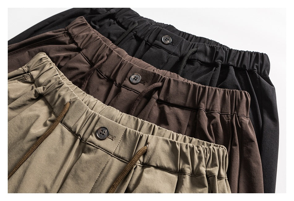 【URBANEST】draped wide leg easy pants 3color 【UN0219】
