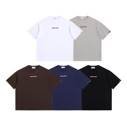 【URBANEST】chest text print casual t-shirt 5color 【UN0197】