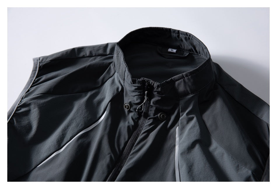 【URBANEST】2way detachable hooded nylon jacket 3color 【UN0250】