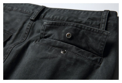【URBANEST】wide silhouette 3D cargo pants 3color 【UN0240】