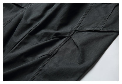 【URBANEST】wide silhouette 3D cargo pants 3color 【UN0240】