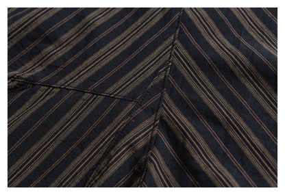 【URBANEST】striped long sleeve casual shirt 3color 【UN0213】