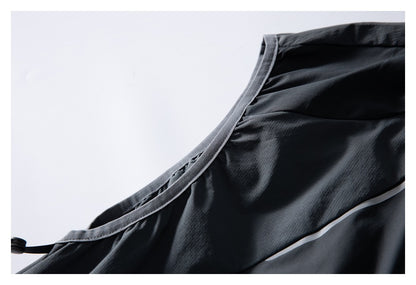 【URBANEST】2way detachable hooded nylon jacket 3color 【UN0250】