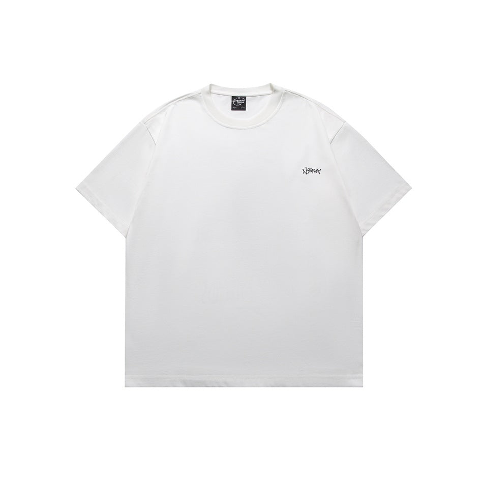 【URBANEST】【1着￥4990】【お得なSET商品】バックグラフィックストリートクルーネックTシャツ 2color 【UN0184】