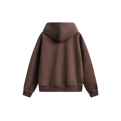 【URBANEST】letter printed loose pullover hoodie 2color 【UN0233】