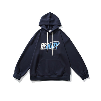 【URBANEST】printed pullover loose hoodie 3color 【UN0221】