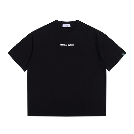 【URBANEST】chest text print casual t-shirt 5color 【UN0197】