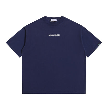 【URBANEST】chest text print casual t-shirt 5color 【UN0197】