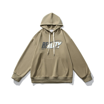 【URBANEST】printed pullover loose hoodie 3color 【UN0221】