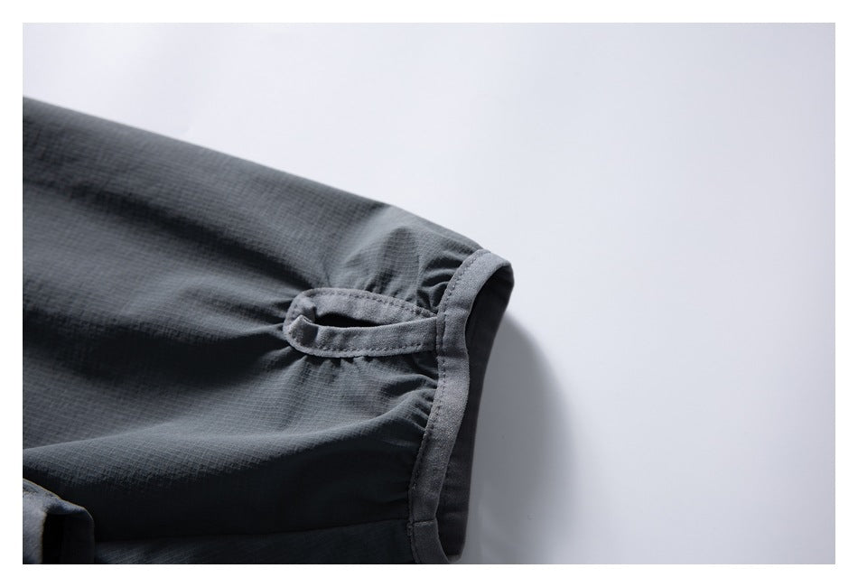 【URBANEST】2way detachable hooded nylon jacket 3color 【UN0250】