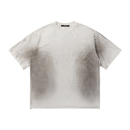 【URBANEST】vintage distressed wash casual t-shirt 1color 【UN0206】