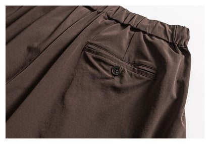 【URBANEST】draped wide leg easy pants 3color 【UN0219】