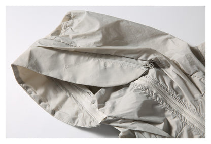 【URBANEST】lightweight hooded nylon jacket 2color 【UN0228】