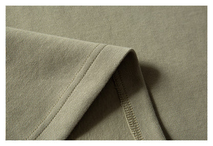 【URBANEST】half zip polo casual shirt 2color 【UN0205】