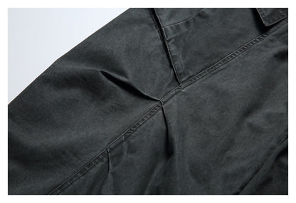 【URBANEST】wide silhouette 3D cargo pants 3color 【UN0240】