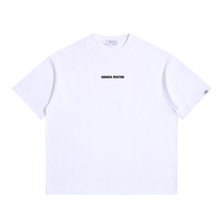 【URBANEST】chest text print casual t-shirt 5color 【UN0197】
