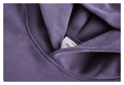 【URBANEST】small text printed loose pullover hoodie 2color 【UN0234】