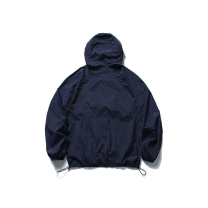 【URBANEST】lightweight hooded nylon jacket 2color 【UN0228】