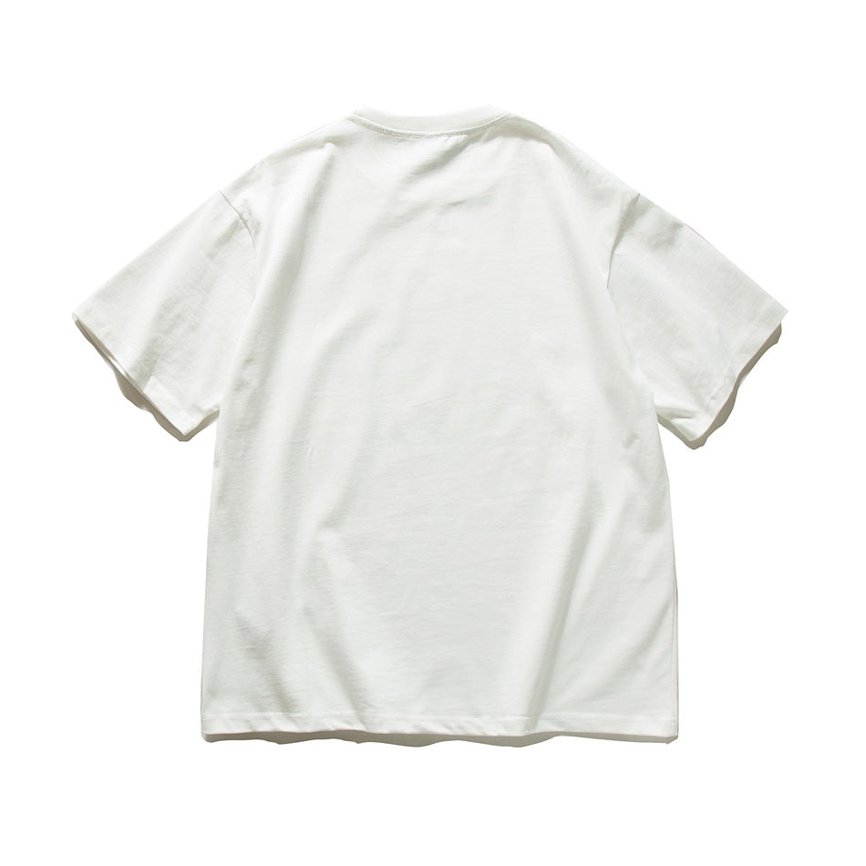 【URBANEST】flower graphic print casual t-shirt 2color 【UN0194】