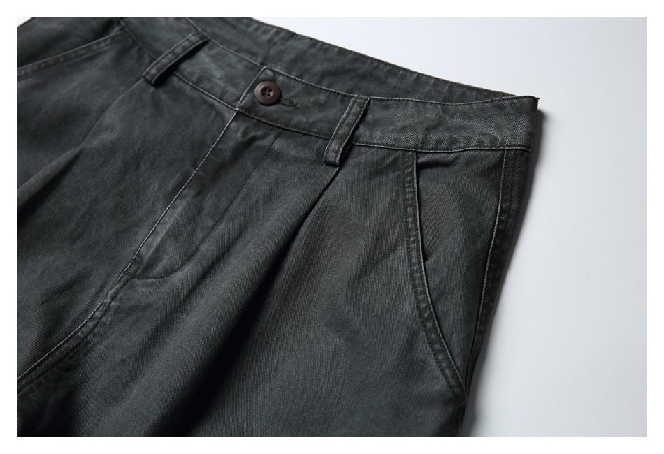 【URBANEST】wide silhouette 3D cargo pants 3color 【UN0240】