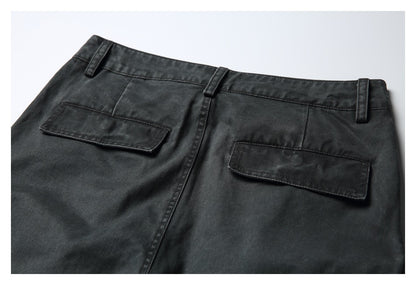 【URBANEST】wide silhouette 3D cargo pants 3color 【UN0240】